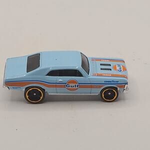 Hot Wheels - 1968 Chevy Nova - Blue - HW Speed Graphics Gulf - 67/250